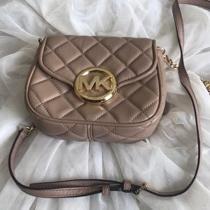 Small quilted Michael Kors crossbody